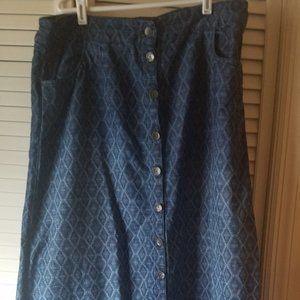 Denim Skirt